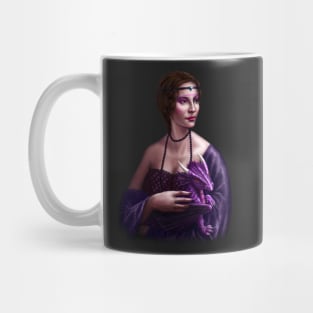 Lady with Draco Mug